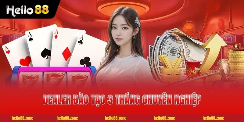 Dealer đào tạo 3 tháng chuyên nghiệp