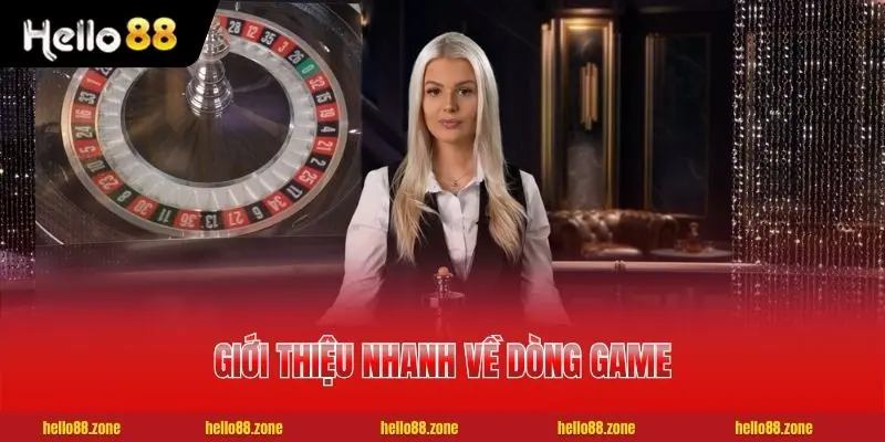 Giới thiệu nhanh về dòng game Casino trực tuyến