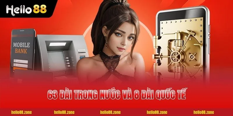 Lấy kết quả 63 đài trong nước và 8 đài quốc tế